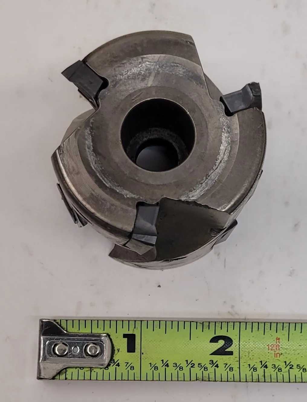 INGERSOLL 24J1B20D1R01 FLUTED SHELL MILL, 2.000" CUTTING DIA, 0.7500" BORE DIA - MACHINING TOOLING & PARTS