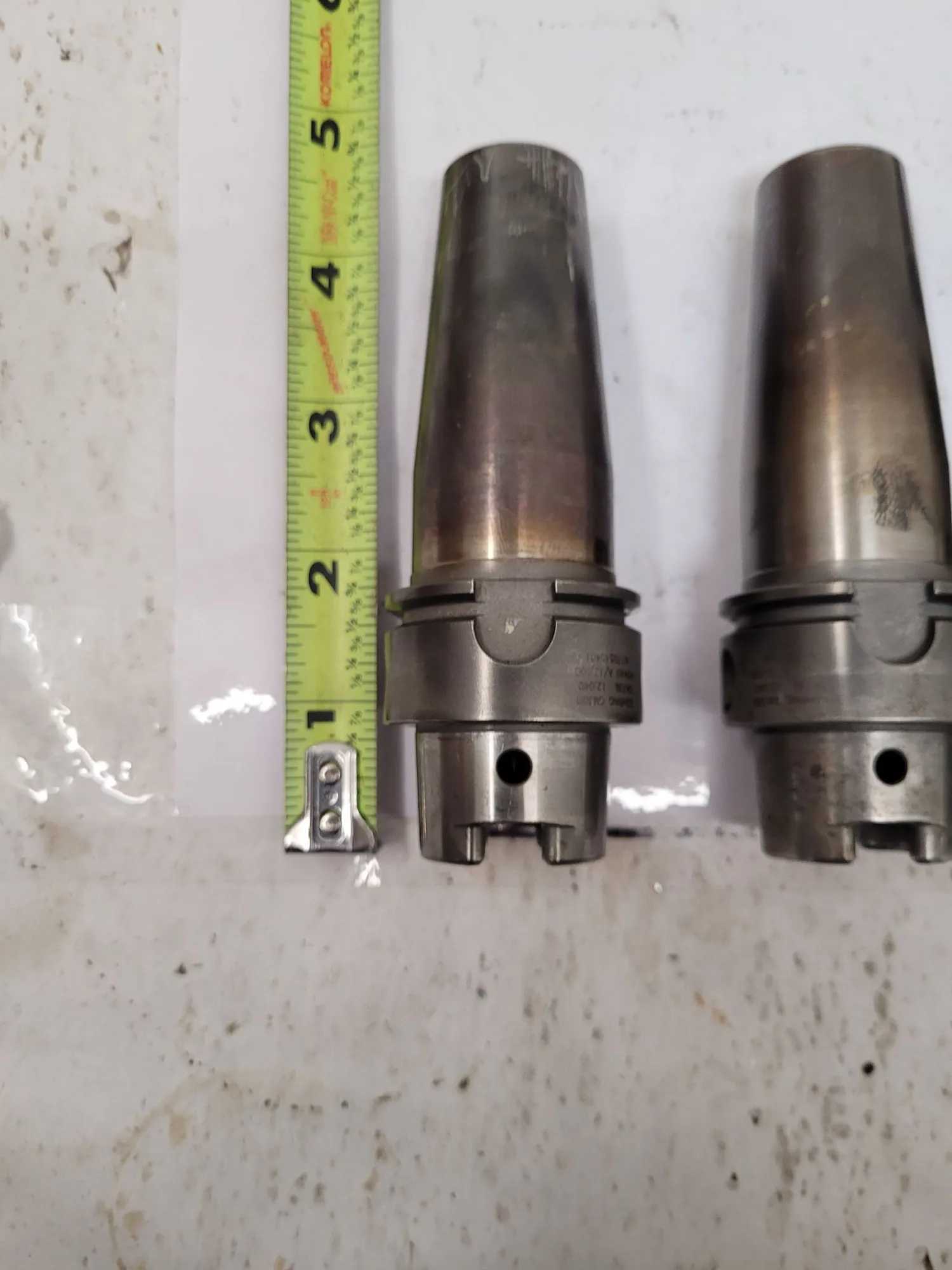 GUHRING GM300 04736 HSK40A / 12MM SHRINK FIT TOOL HOLDER LOT OF 4 - MACHINE TOOLING