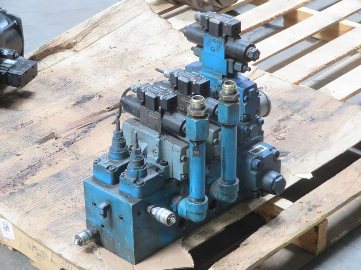 NACHI CA-606-2-20 DSS-G04-C6-ARY-D2-SS HYDRAULIC VALVE ASSY DSS-G04-E3X-ER-D2-22 T263310 - HYDRAULIC VALVE