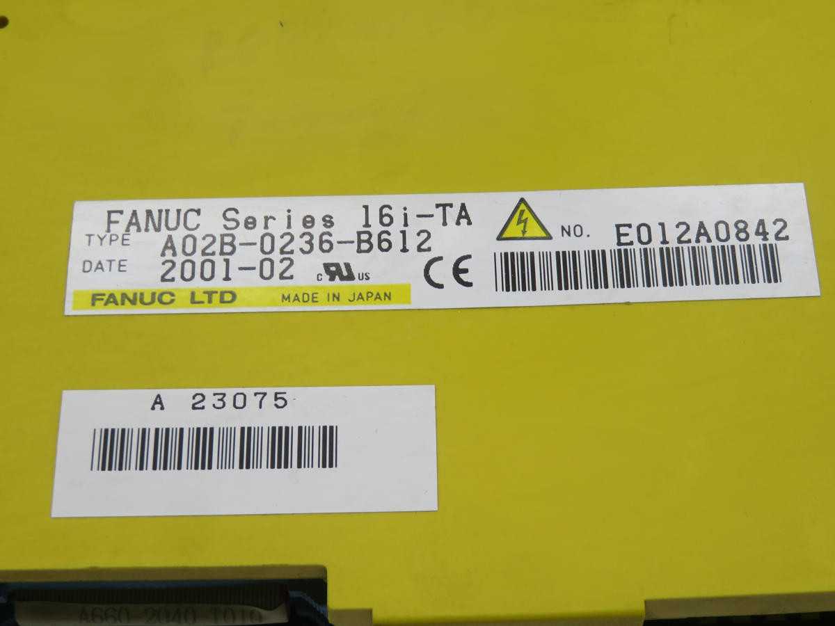 FANUC A02B-0236-B612 CONTROL PANEL INTERFACE, 10.4 INCH LCD - OPERATOR INTERFACE PANELS