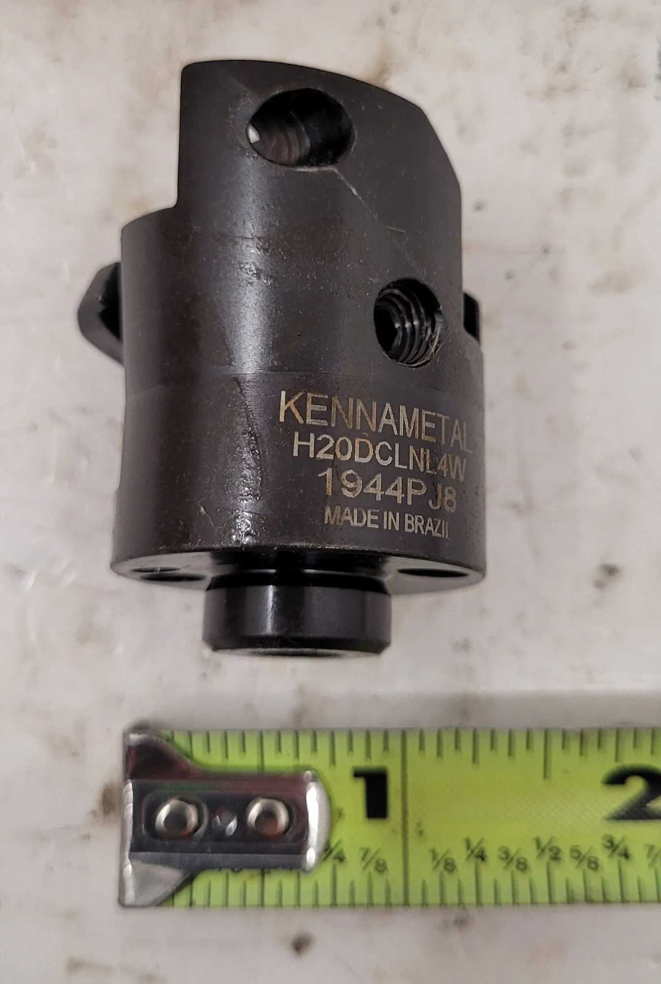 KENNAMETAL H20DCLNL4W 1.25" CHANGEABLE BORING HEAD, H20 MODULAR, CNMG 432 INSERT TYPE - MACHINING TOOLING & PARTS