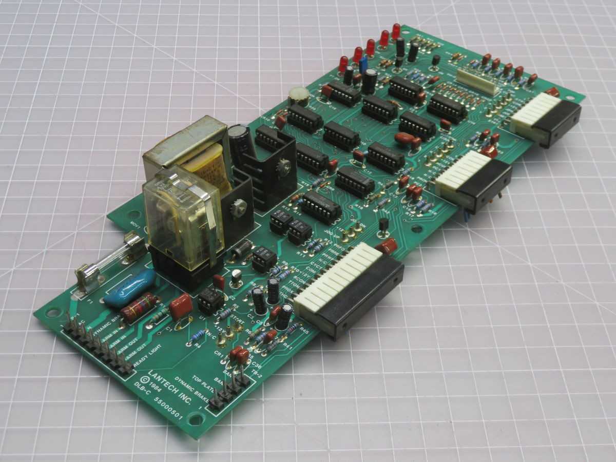 LANTECH 55000501 PC CONTROL POWER CIRCUIT BOARD T266157 - PCB CIRCUIT BOARDS