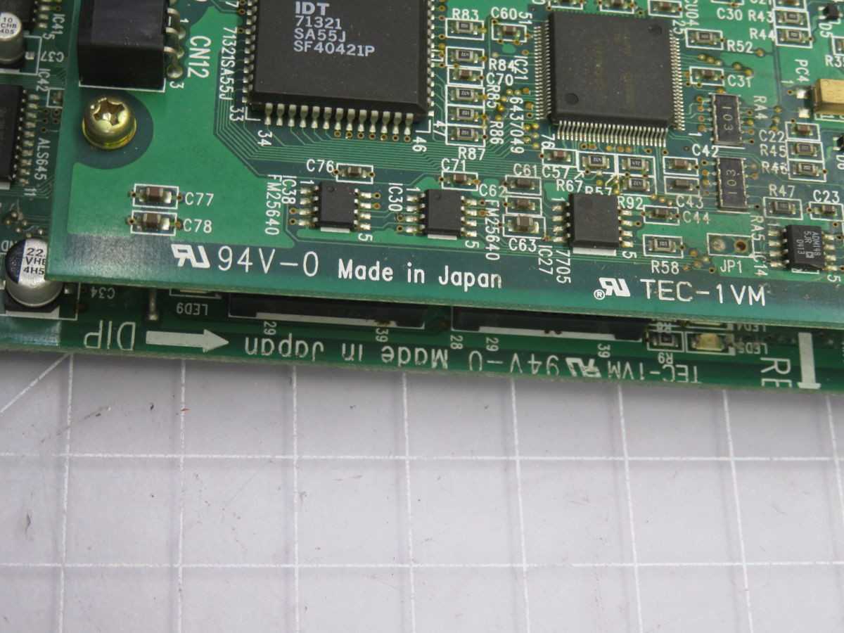 PANASONIC NFV2CX-4 KXFE00FPA00 MICROCOMPUTER CIRCUIT BOARD BH0651 - OPERATOR CONTROLS