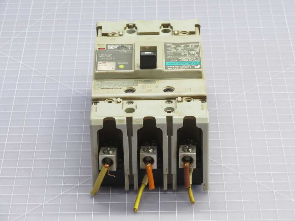 FUJI ELECTRIC EW125JAGU-3P030 CIRCUIT BREAKER T259523 - CIRCUIT BREAKERS