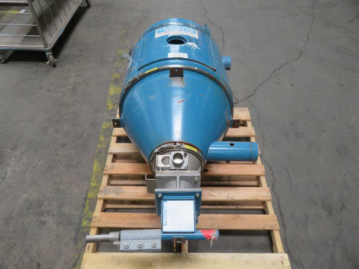 Novatec 2-0900-4007 Insulated Drying Hopper For Efficient Material Processing - STORAGE & HANDLING EQUIPMENT