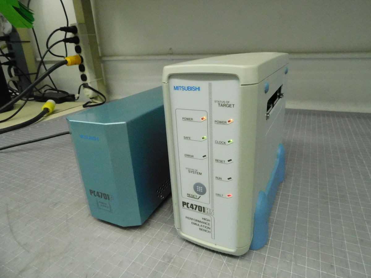 MITSUBISHI PC4701HS, PC4701B HIGH PERFORMANCE EMULATION BENCH W/POWER SUPPLY - LAB & SCIENTIFIC