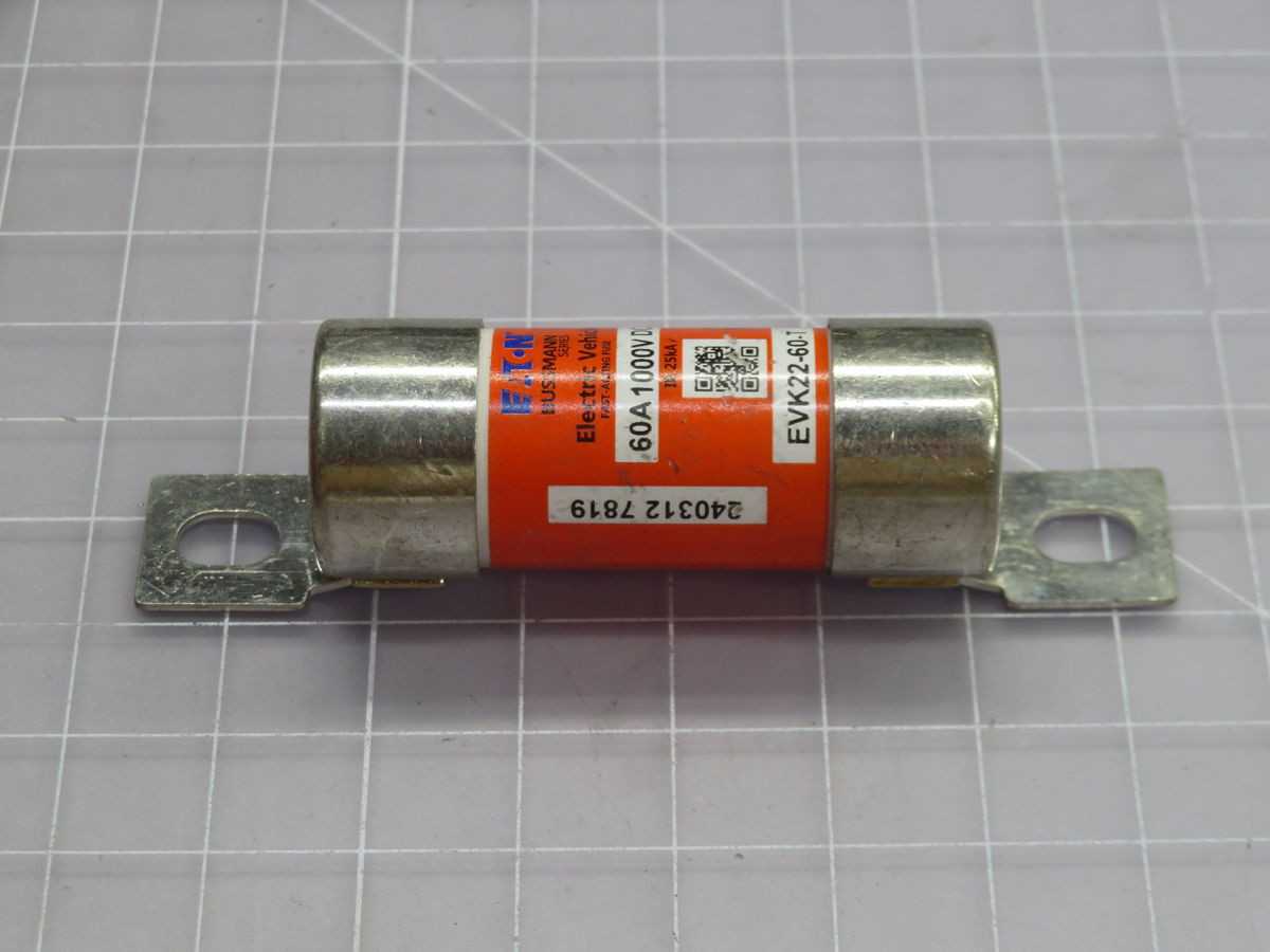 LOT OF 50 EATON EVK22-60-T FAST-ACTING FUSE T262941 - FUSES