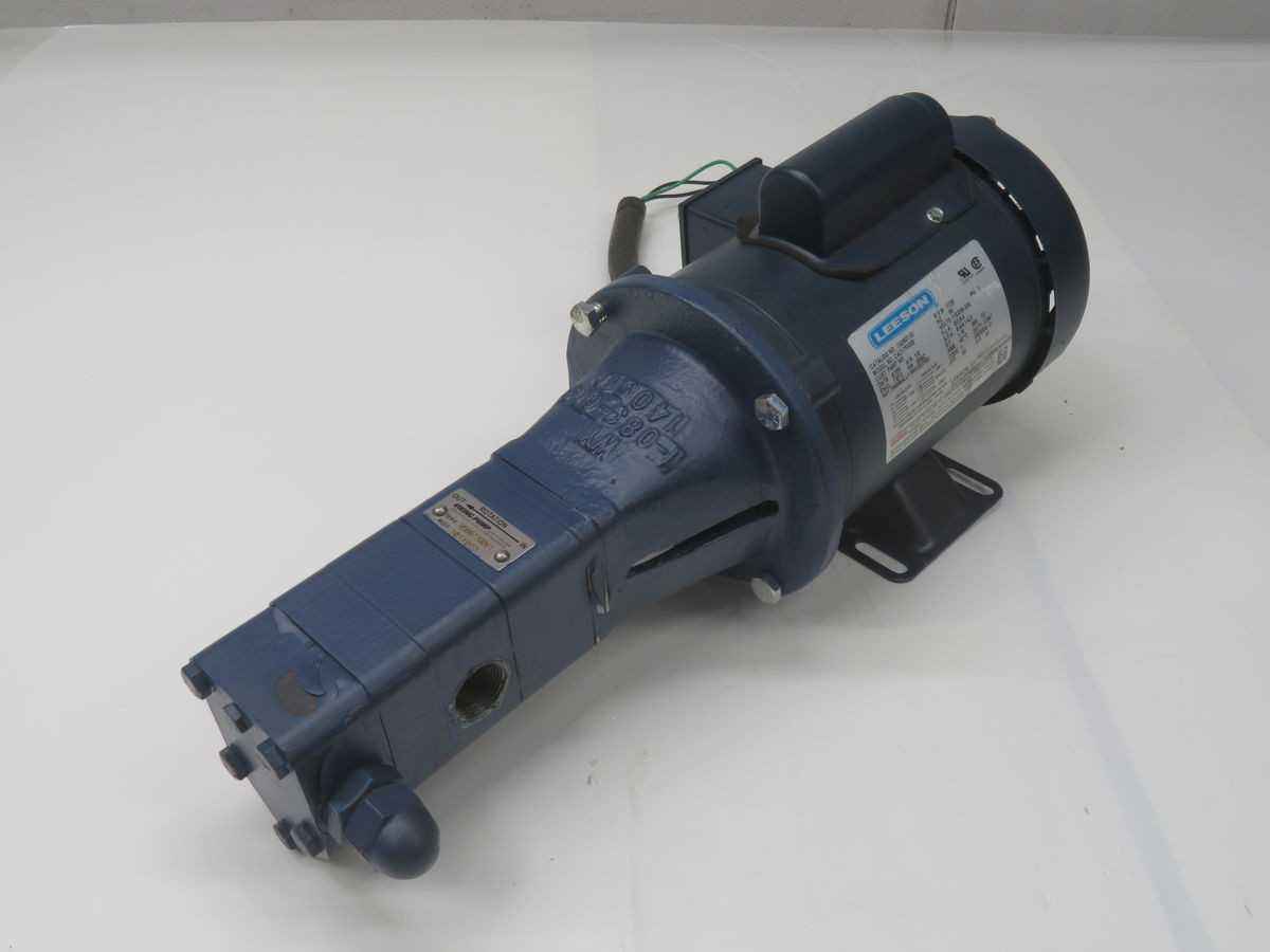 VIKING 102907 101X003 GEAR PUMP ASSEMBLY W LEESON 102907.00 T269330 - GEAR PUMP