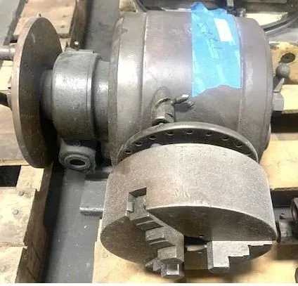SUPER SPACER WITH 3 1/2" 3 JAW CHUCK - MACHINING TOOLING & PARTS