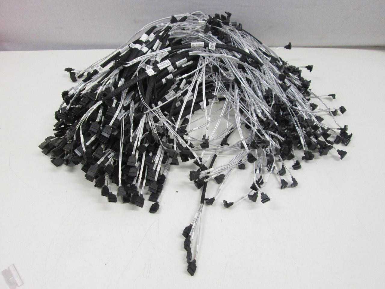 Lot of 102 07663J CN-07663J-48570-9BO-2432-AA0 DD0S99TH100 ATD7709018EU SATA Cable - MULTIPLE CONDUCTOR CABLE