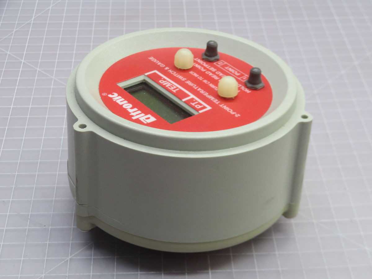 Lot Of 3 Altronic DPYH-1392U-J Temperature Switch & Gauge T266631 - TEMPERATURE CONTROL COMPONENTS