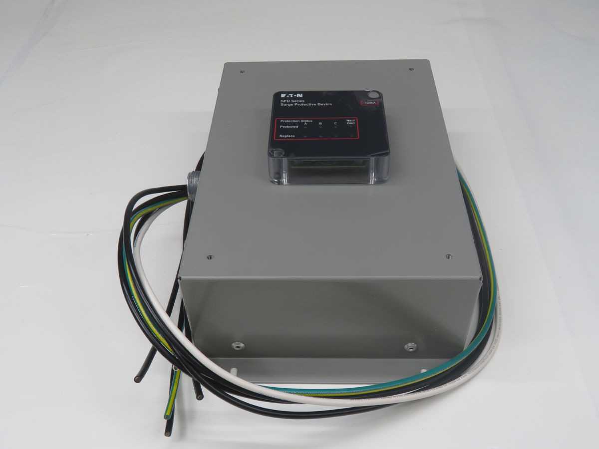 EATON, SPD120208Y1K, SURGE SUPPRESSORS, TYPE 2, 120/208V, 120 KA SURGE, 200 KA SCCR - SURGE SUPPRESSOR