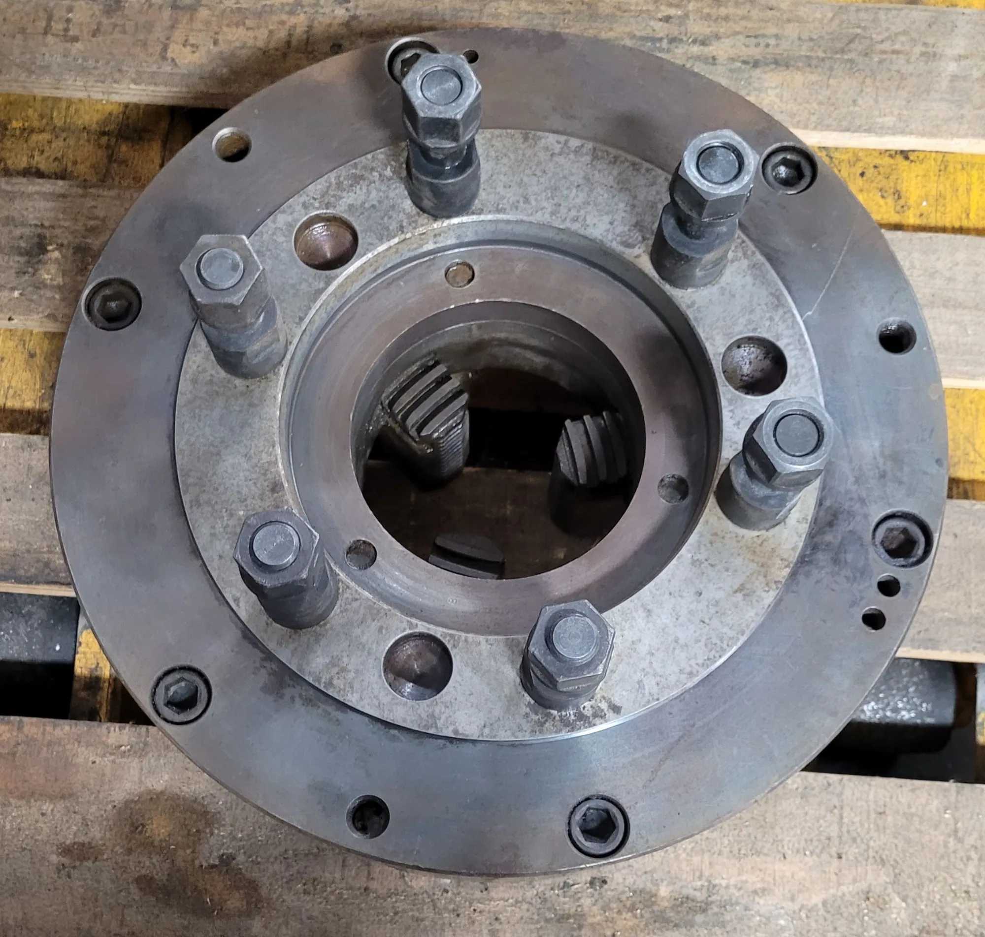3 JAW CHUCK, LATHE, 15.75IN DIAMETER, 5-1/4IN THROUGH HOLE - MACHINING TOOLING & PARTS
