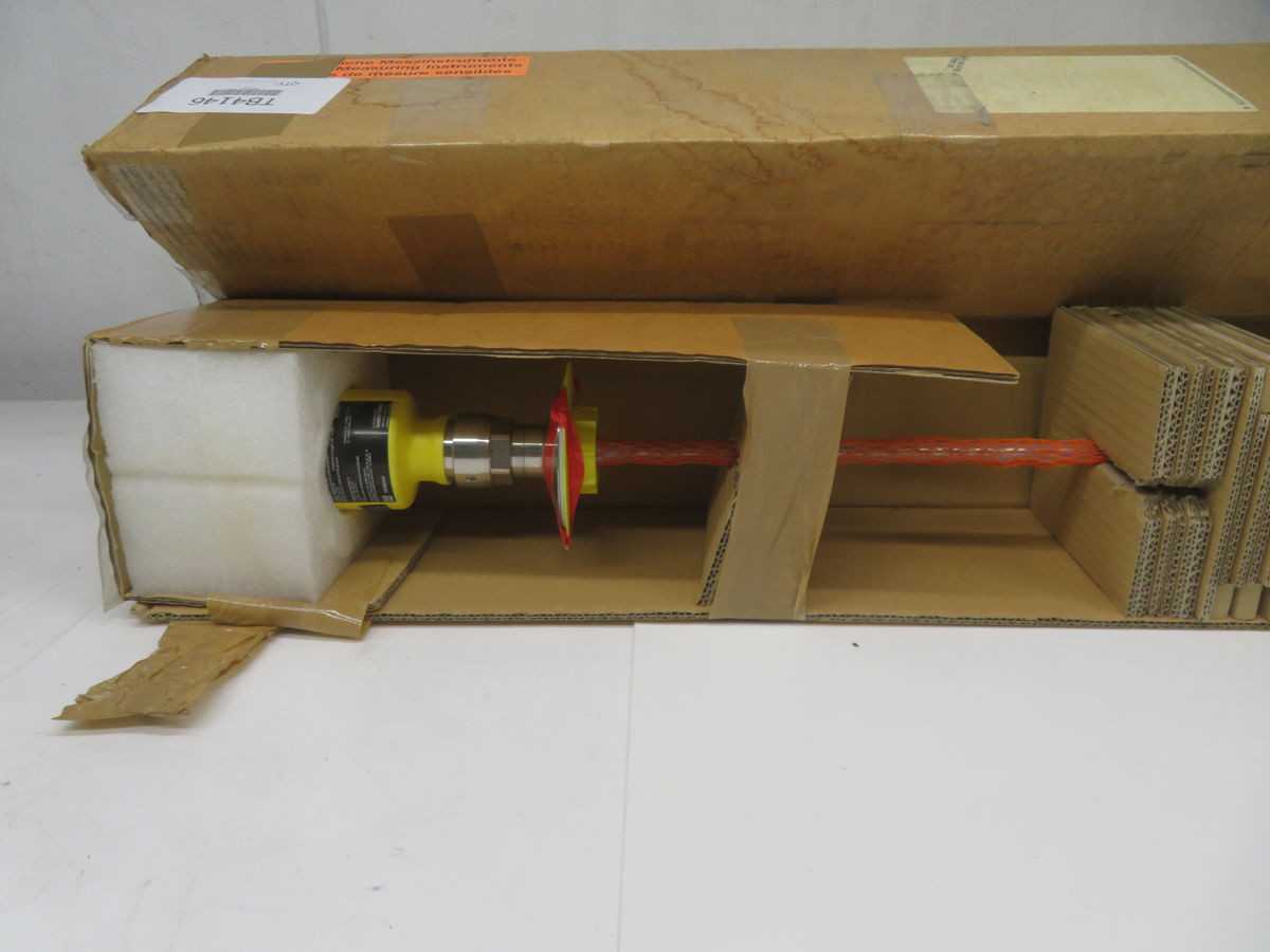 VEGA VEGAFLEX 63.UFECEHKNX GUIDED WAVE RADAR (TDR) SENSOR T268559 - LEVEL MEASUREMENT