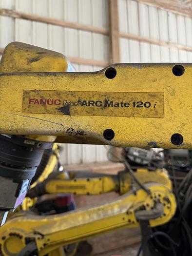 2000 FANUC ARCMATE 120I ROBOT, 16KG PAYLOAD, 1542MM REACH, RJ3 CONTROL, 6 AXES - ARTICULATED ROBOTS