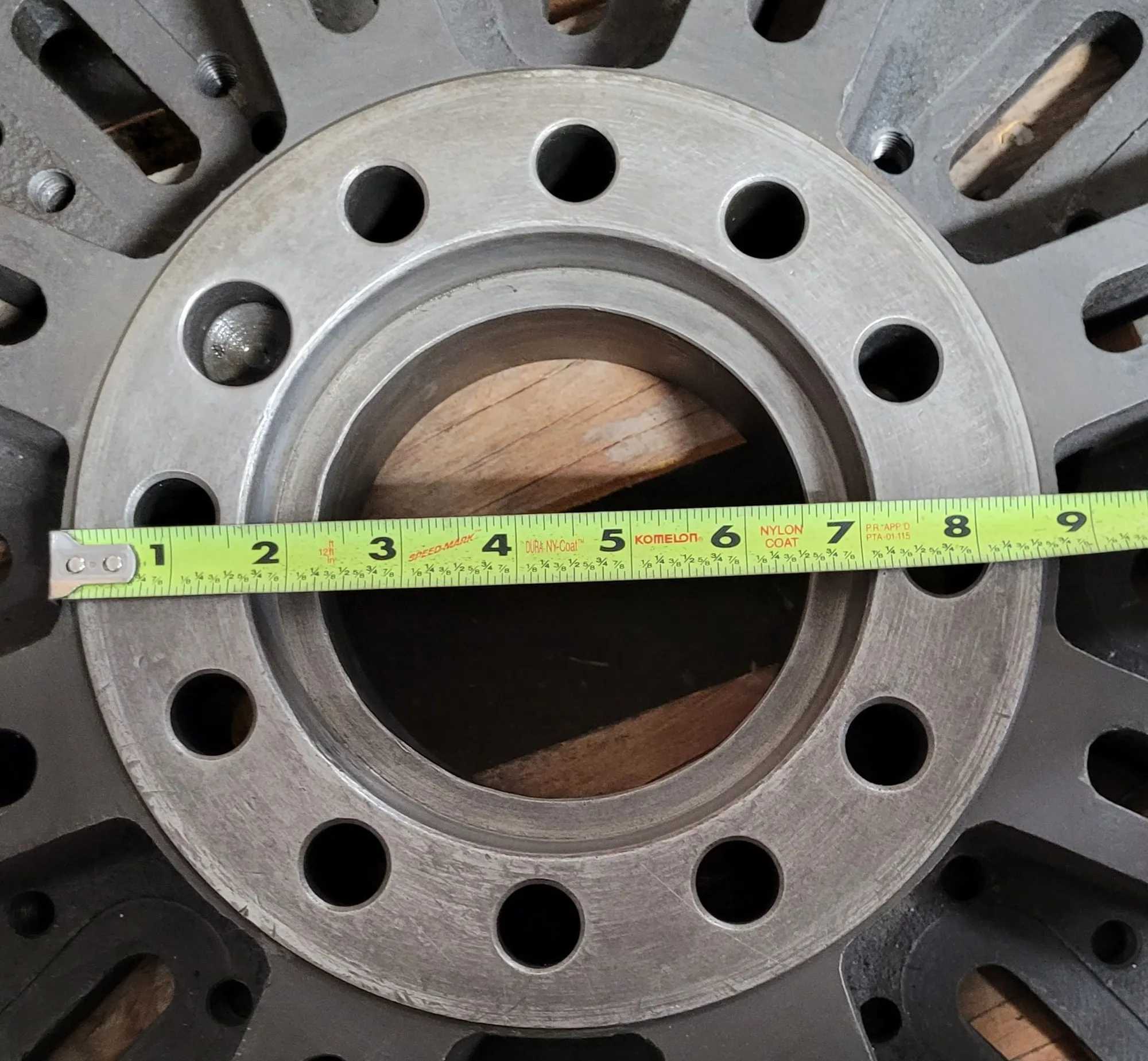 FACE PLATE FOR LATHE, 19-5/8" DIAMETER, A2-8 MOUNT - MACHINING TOOLING & PARTS