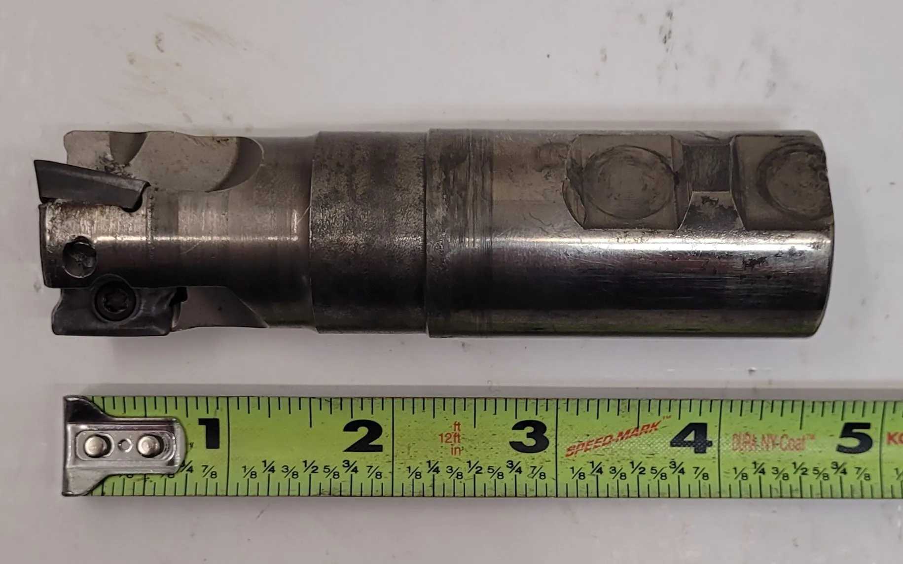 INGERSOLL CHASE MILL TE90APD1.25W1.25-17, 3 FLUTE, 1.25" CUT/SHANK DIAMETER - MACHINING TOOLING & PARTS