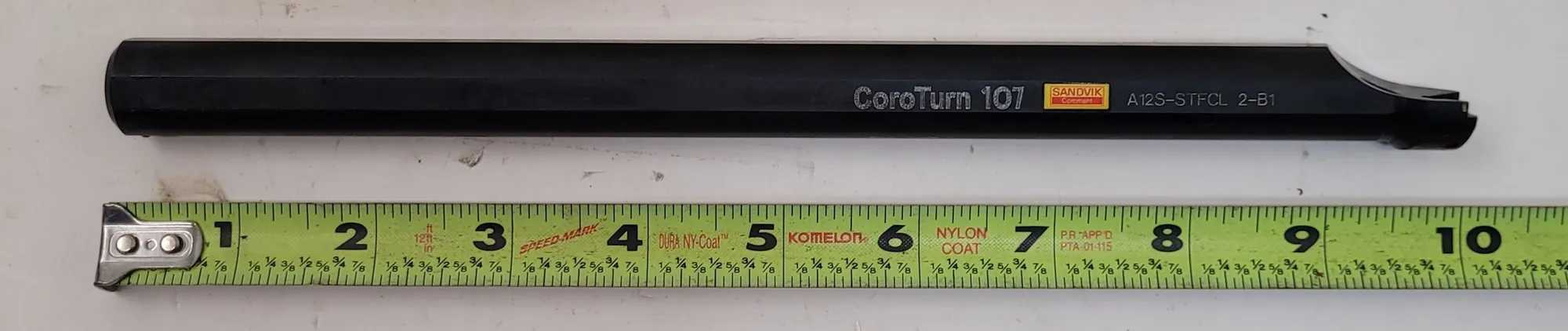 SANDVIK COROMANT A12S-STFCL 2-B1 COROTURN 107 BORING BAR FOR TURNING - MACHINING TOOLING & PARTS