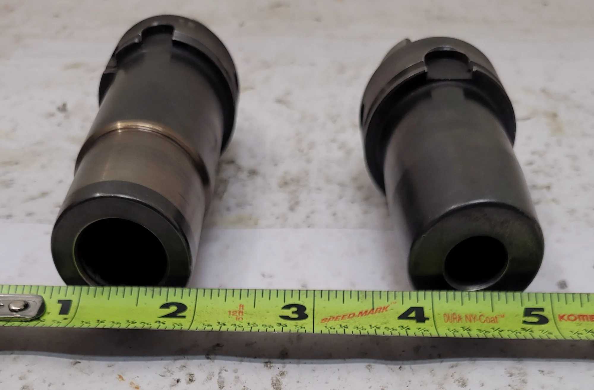 PARLEC HSK40 SHRINK FIT TOOL HOLDER, 0.5IN/0.75IN CLAMPING DIAMETER, SET OF 2 - MACHINING ACCESSORIES & TOOLING
