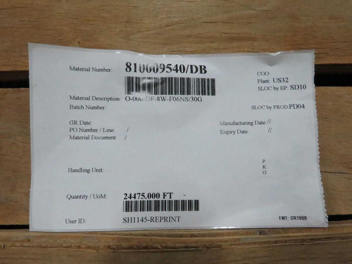 Lot of 2 CommScope O-006-DF-8W-F06NS/30G Fiber Optical Cable, 6 Fiber, Single Mode, 24475 ft. - FIBER OPTIC CABLE