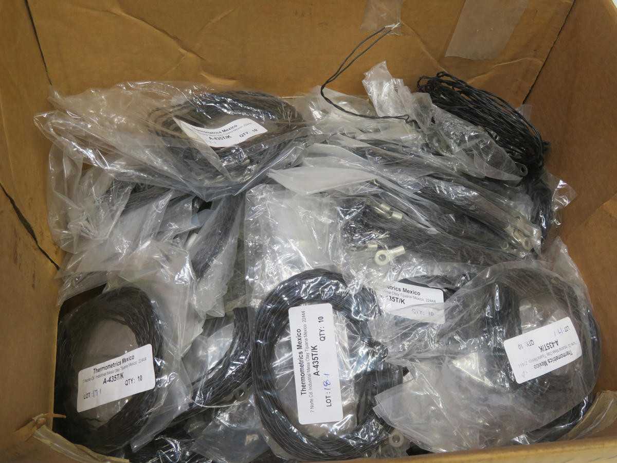 LOT OF 690 THERMOMETRICS A-435T/K WIRE - ELECTRICAL WIRE