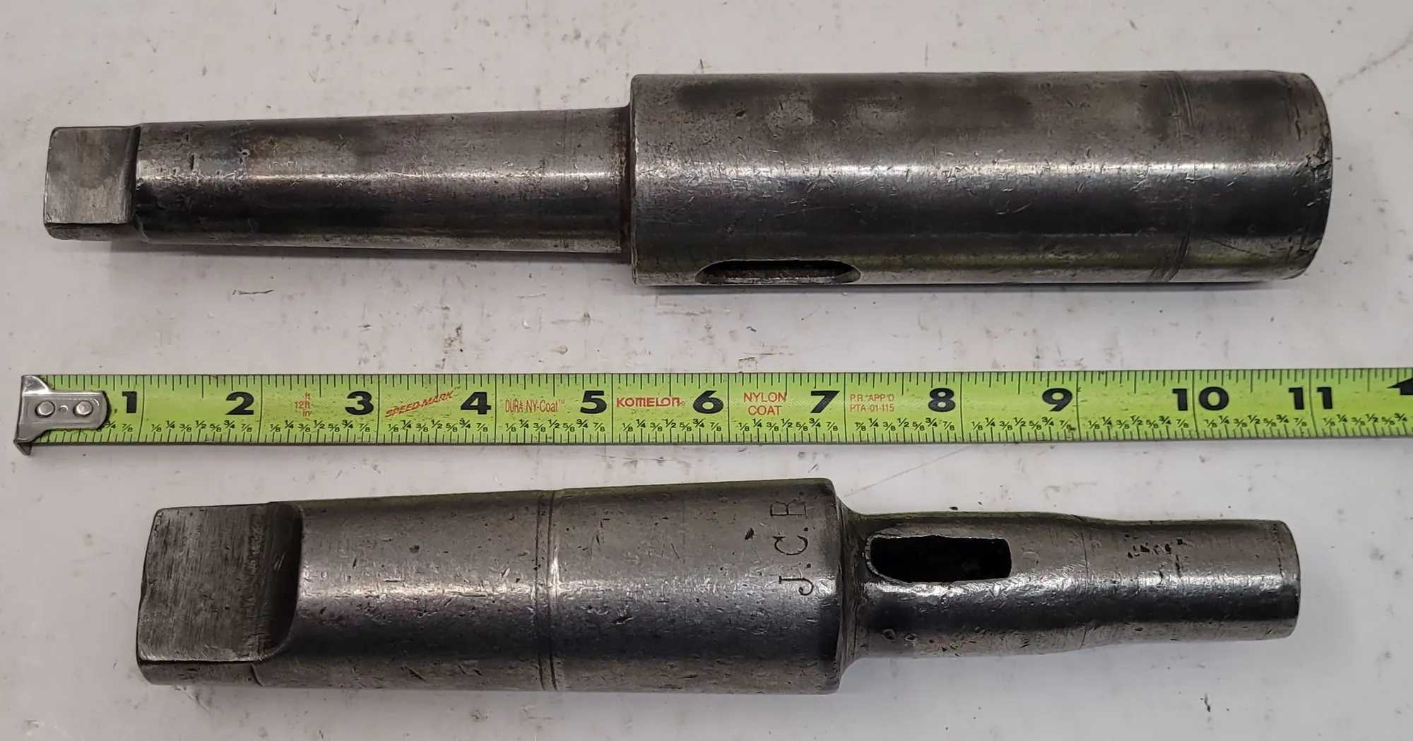 MORSE TAPER ADAPTER SLEEVES, SET OF 2, MT4 AND MT5 - MACHINE TOOLING