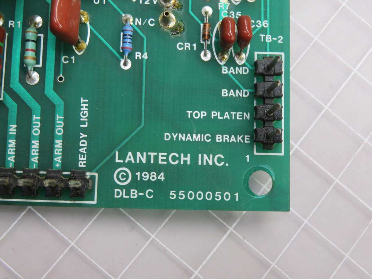 LANTECH 55000501 PC CONTROL POWER CIRCUIT BOARD T266157 - PCB CIRCUIT BOARDS