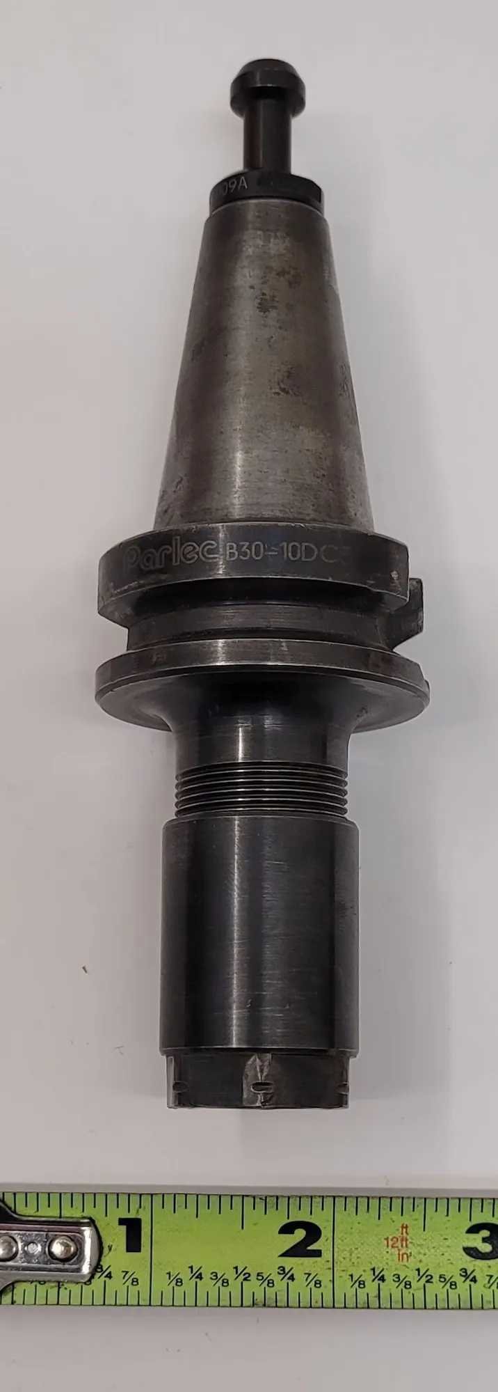 PARLEC B30-10DC3 TOOL HOLDER, CAT30 TAPER TYPE, OAL 5.82IN, BORE ID .75IN - MACHINING TOOLING & PARTS
