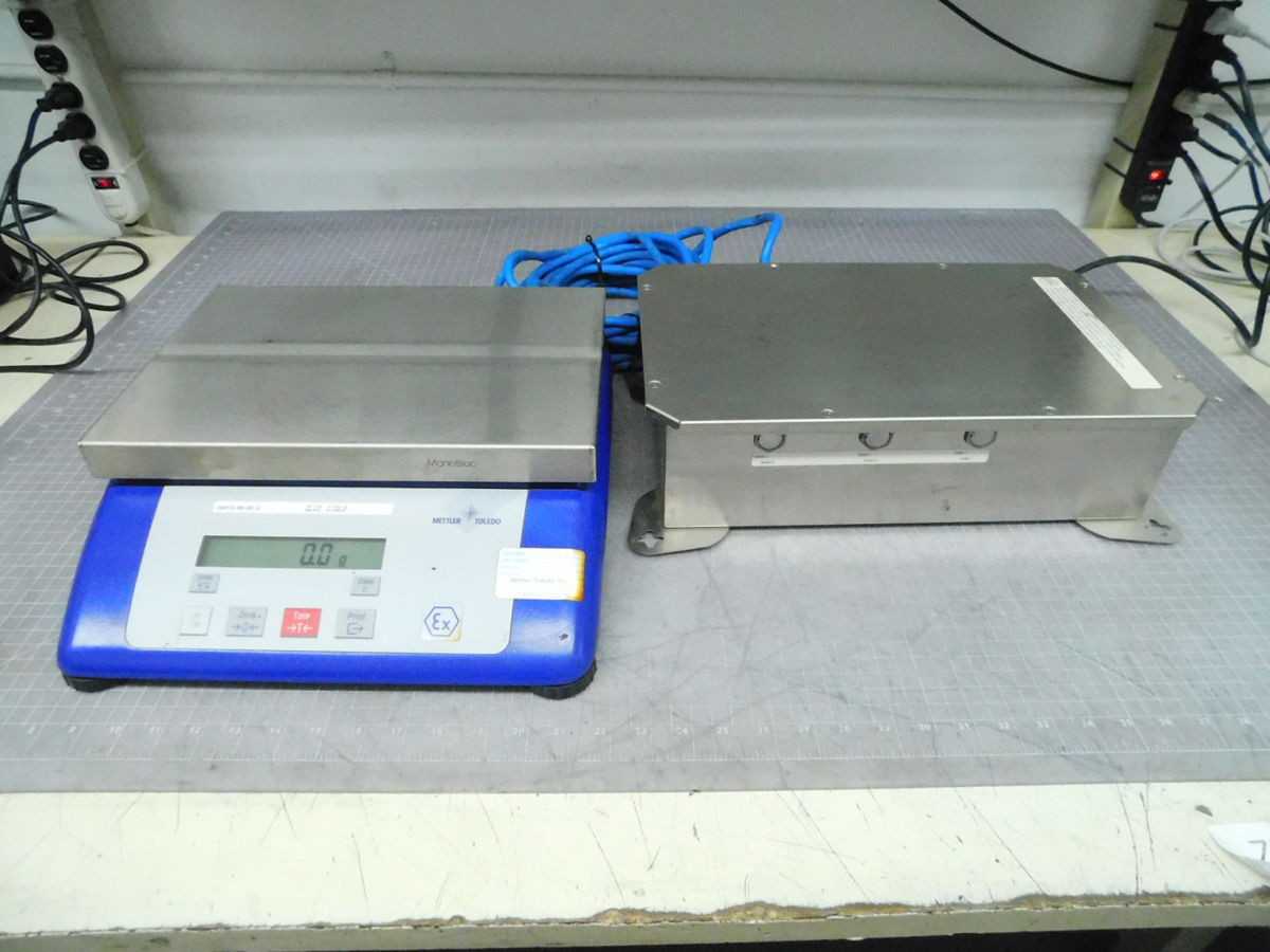 METTLER TOLEDO VIPER EX MB SM 12, PSU/VIPER-EX (SW) SCALE 12KG X .0001KG EXPLOSION PROOF - BENCH SCALES