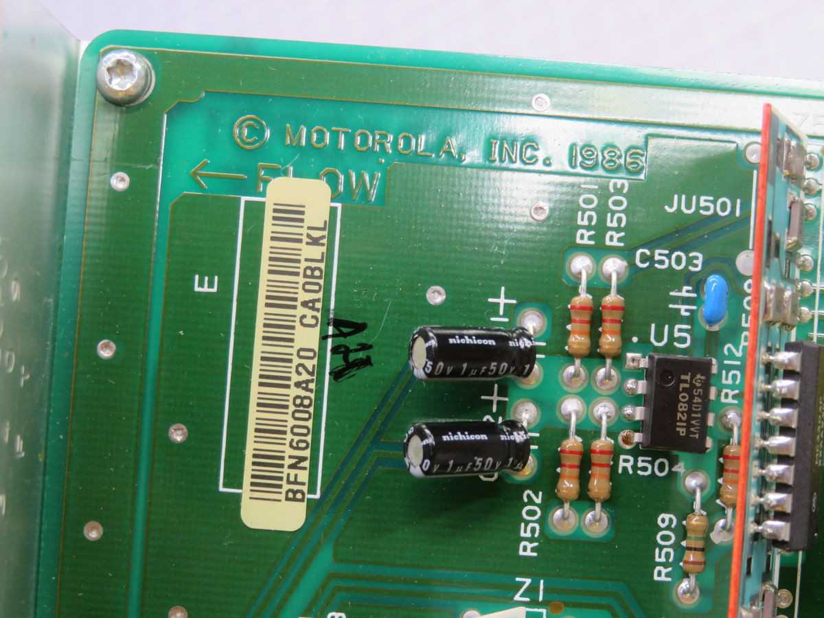 MOTOROLA BFN6008A20 CIRCUIT BOARD T261529 - PCB CIRCUIT BOARDS