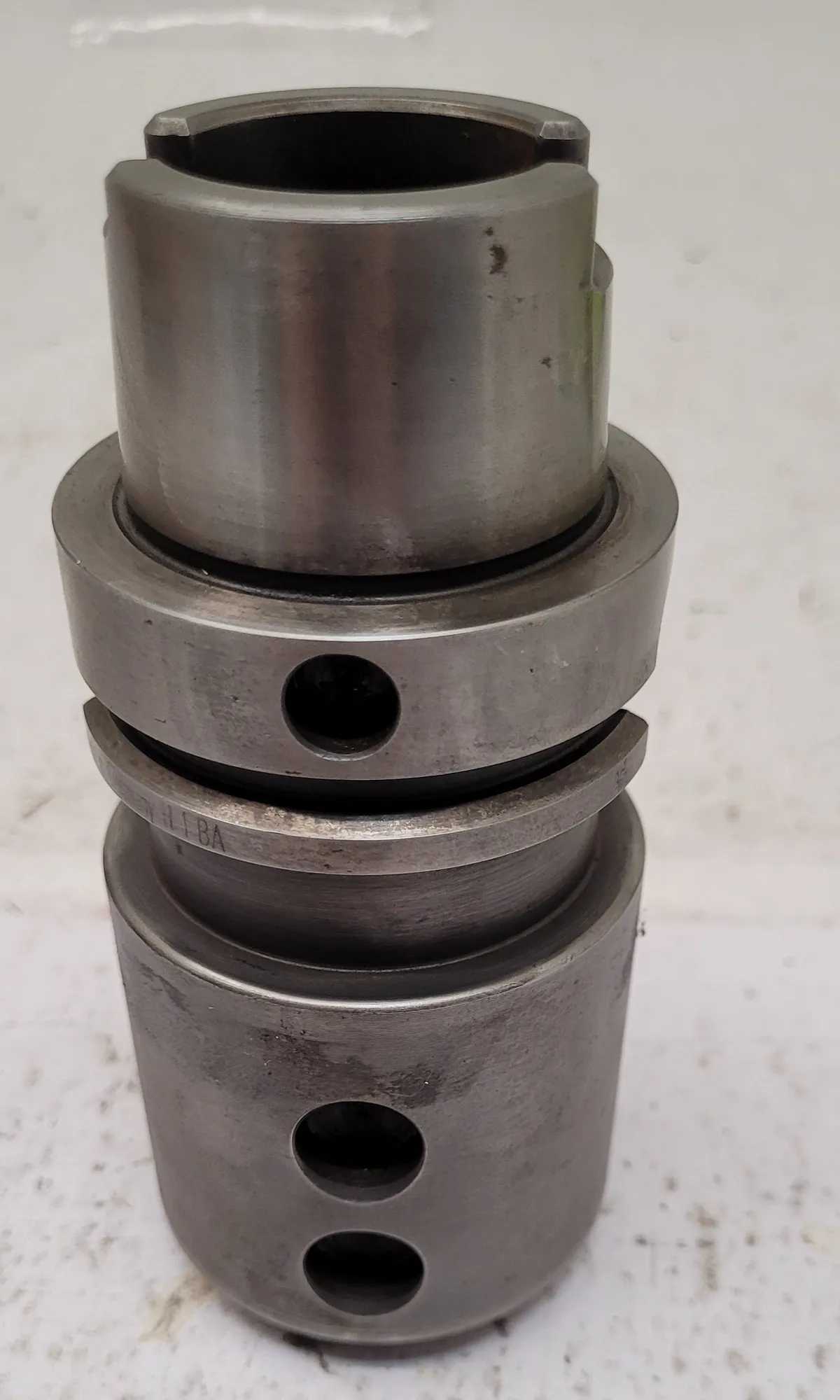 KENNAMETAL ERICKSON HSK63AWN25110M WHISTLE NOTCH ADAPTOR - MACHINE TOOLING