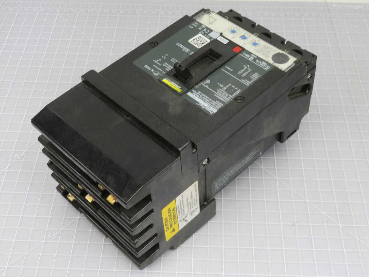 SQUARE D HJA36060U31X, 3-POLE, 60A RATED, 600VAC RATED, 18KA INTERRUPT, THERMAL-MAG TRIP - CIRCUIT BREAKERS