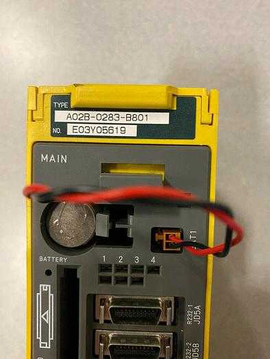 FANUC 18I A02B-0283-B801 CNC CONTROL UNIT, HIGH-SPEED PROCESSING, MULTI-AXIS SUPPORT - SERVO DRIVES