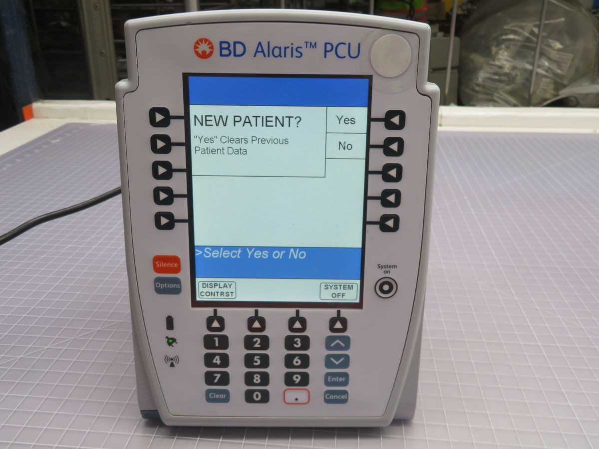 BD ALARIS MODEL 8015 PCU UNIT - MISCELLANEOUS