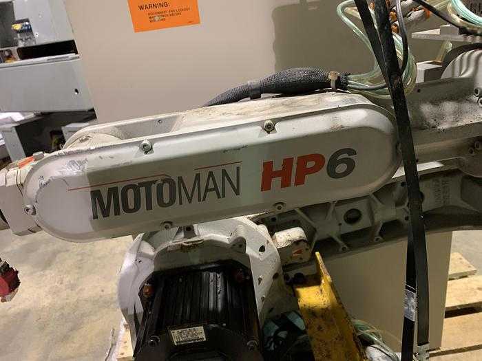 2005 YASKAWA MOTOMAN HP6 ROBOT - 6KG PAYLOAD, 1378MM REACH, NX100 CONTROLLER - ARTICULATED ROBOTS