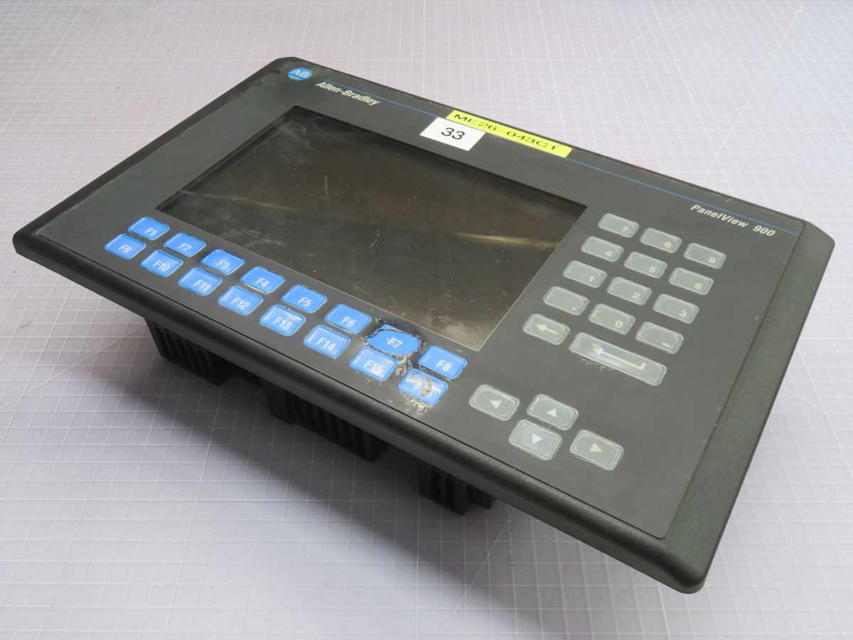 ALLEN BRADLEY, 2711-K9A2X, HMI, 9-INCH LCD, KEYPAD, DH+, NEMA 4X, IP65, 100-240 VAC - OPERATOR INTERFACE PANELS