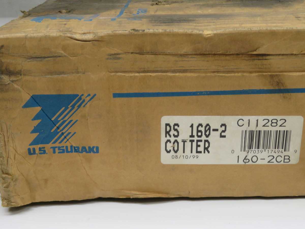 TSUBAKI RS 160-2 C11282 DOUBLE ROLLER CHAIN T262041 - ROLLER CHAIN