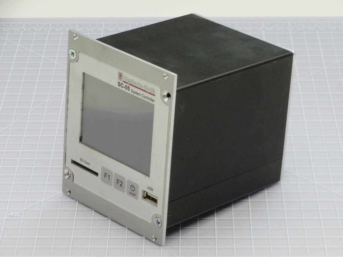 Gigahertz-Optik SC-05 102648, Other Machine Controls, Control Unit, LCD Display, USB, RS-232 - AUTOMATION & CONTROLS