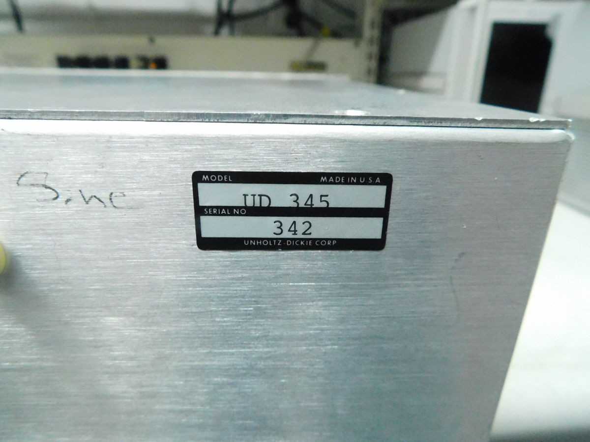 UNHOLTZ DICKIE UD 345 SINE CONTROL. M7526 - MOTOR DRIVES