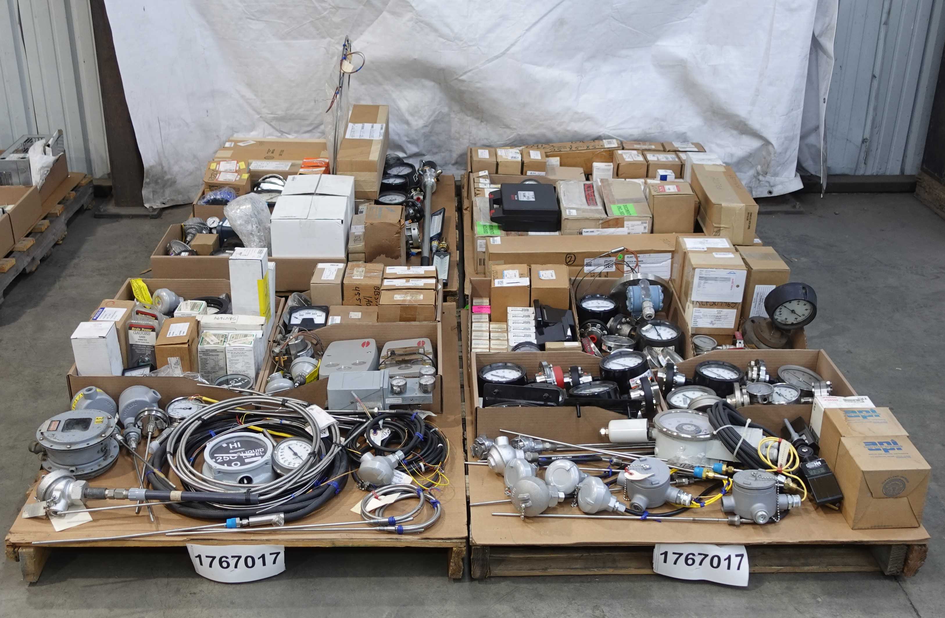 SKU 1767017 - 4 PALLETS OF ASSORTED INSTRUMENTATION - INSTRUMENTATION