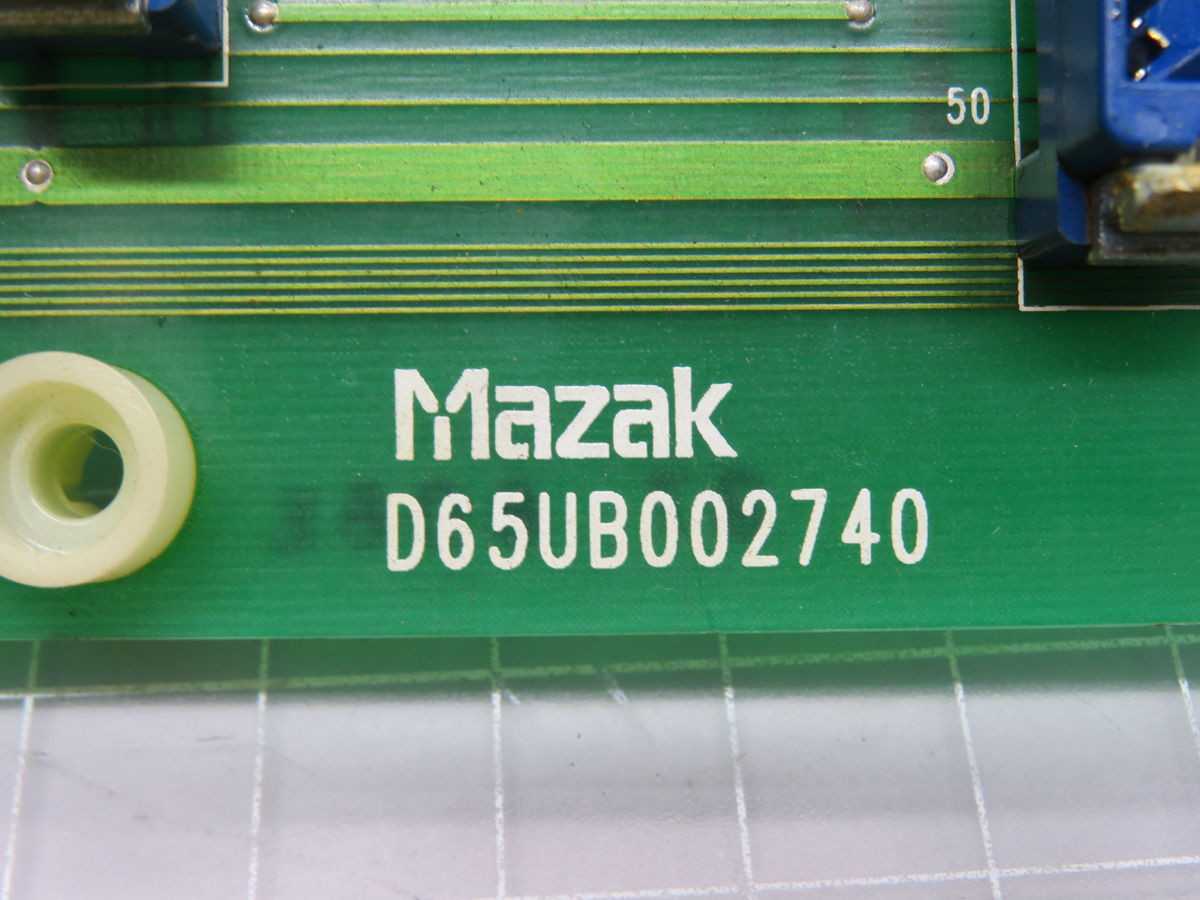 MAZAK D65UB002740 C2N624A008A INDUSTRIAL RELAY OUTPUT BOARD T268813 - PCB CIRCUIT BOARDS