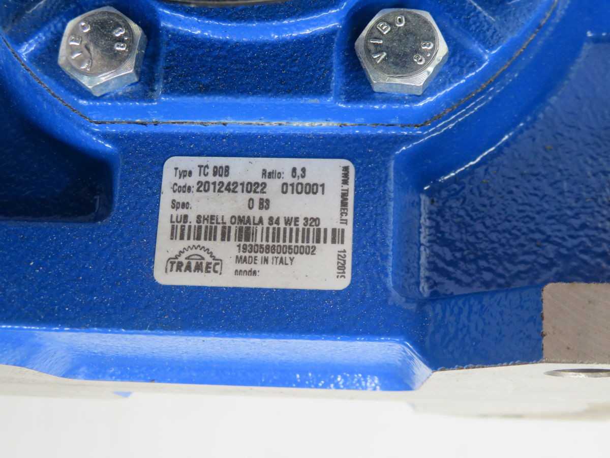TRAMEC TC 90B 2012421022 010001 GEAR BOX T263973 - GEAR REDUCERS