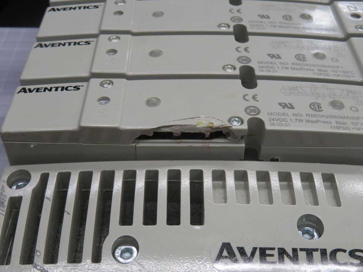 AVENTICS 8503AK428327007 R503A2B60MA00F1 VALVE MANIFOLD ASSEMBLY T267975 - PNEUMATIC VALVE