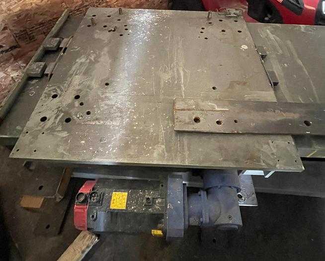 1999 FANUC R2000 3M TRANSFER UNIT - 122" TRAVEL, GEAR DRIVE, RACK & PINION - ROBOT PARTS