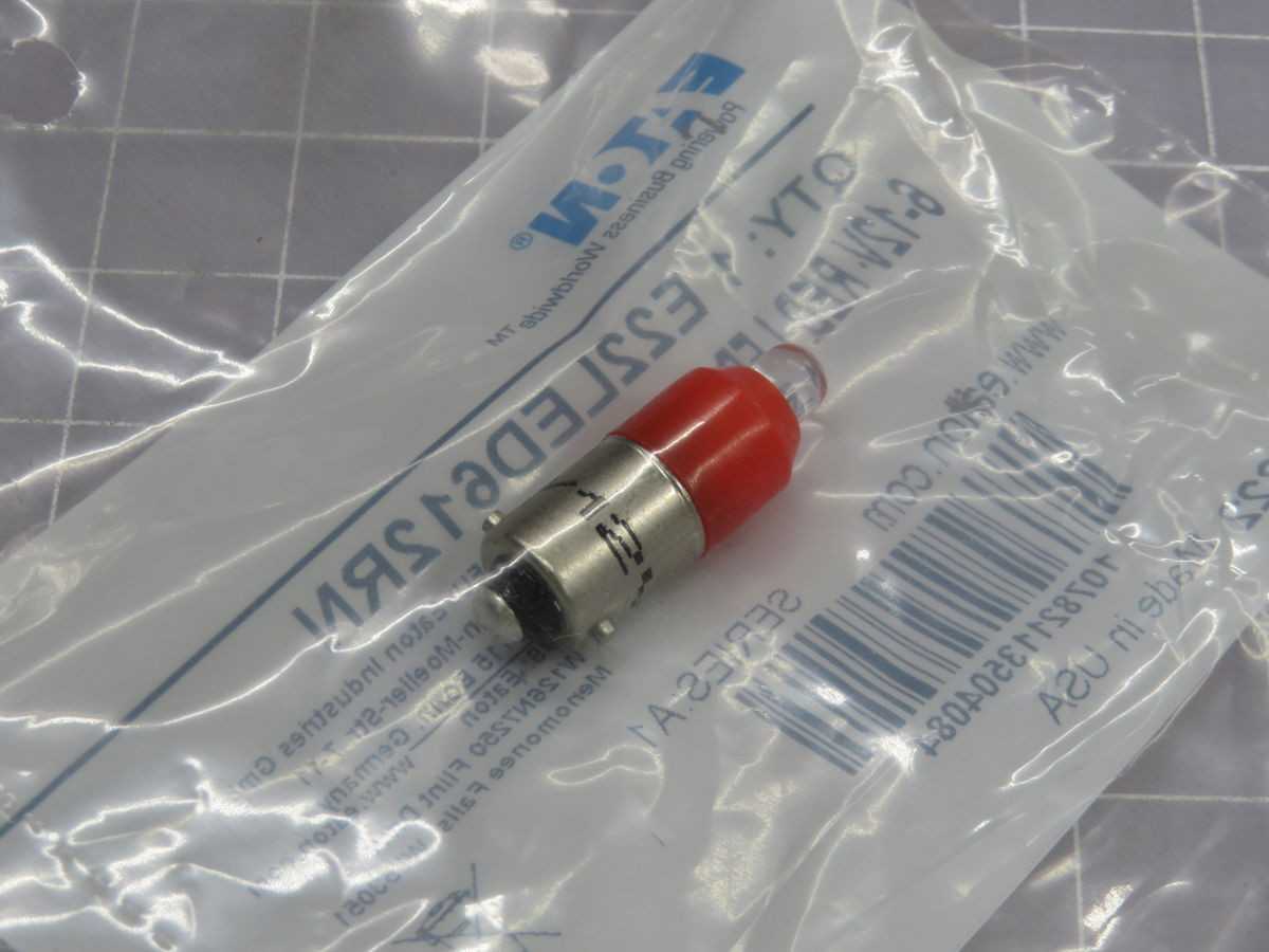 LOT OF 245 EATON E22LED612RN LED RED CONTINUOUS - LIGHTING