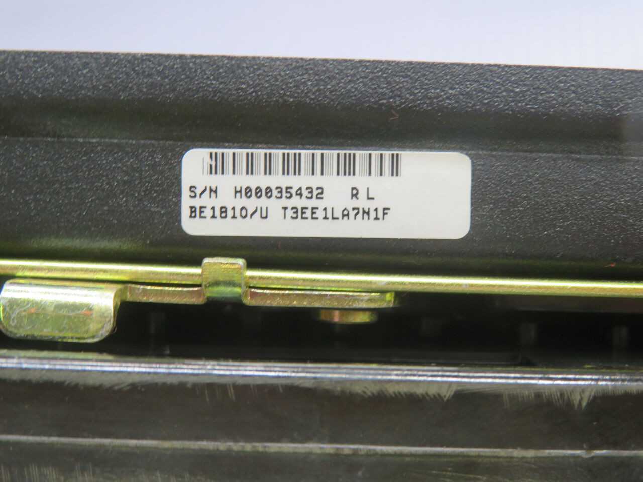 Basler BE1810/U T3EE1LA7N1F Relay, 100/120V Input, 40-70Hz Freq, 24VDC Aux, 2 NO Outputs - PROTECTION RELAY
