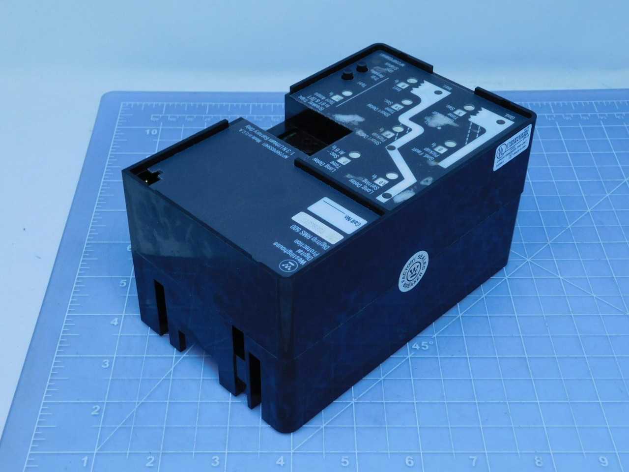 WESTINGHOUSE DIGITRIP RMS 500, SOLID STATE PROGRAMMER, L,S,I,G OVERCURRENT PROTECTION, TRUE RMS SENSING - SOLID STATE RELAY