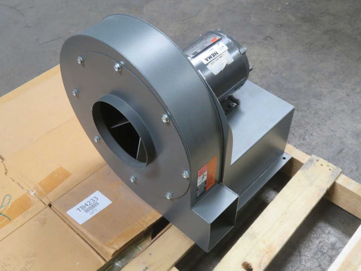 Dayton 4C329 High-Pressure Radial Blade Blower - CENTRIFUGAL BLOWER