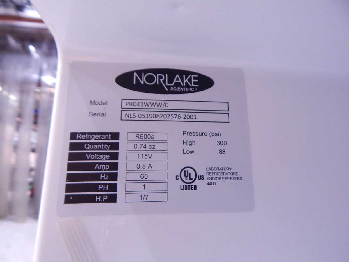 NorLake Scientific PF041WWW/0M Medical Refrigerator for Optimal Storage - LAB & SCIENTIFIC