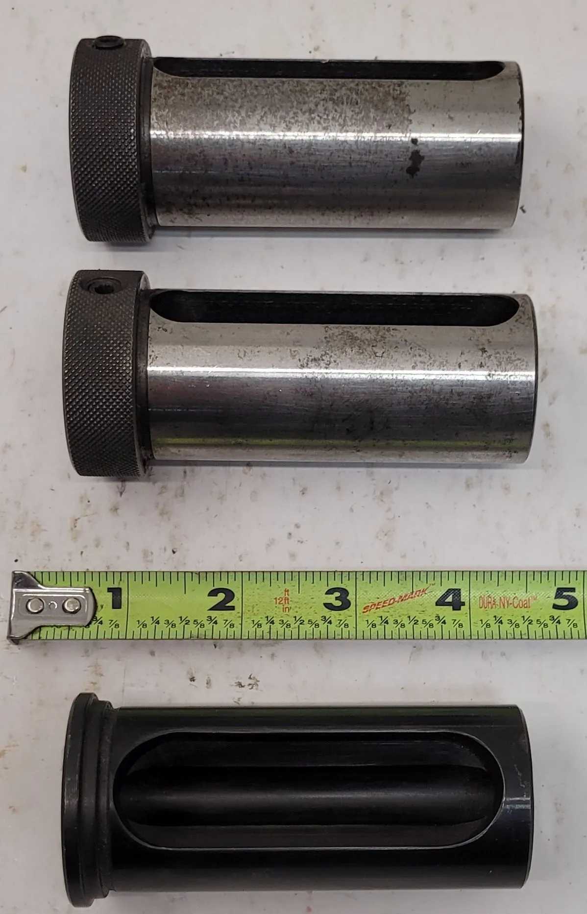 ROTARY TOOL HOLDER BUSHING SET OF 3 - VARIOUS SIZES (1 - 1/2, 2 – 3/4) - MACHINING TOOLING & PARTS